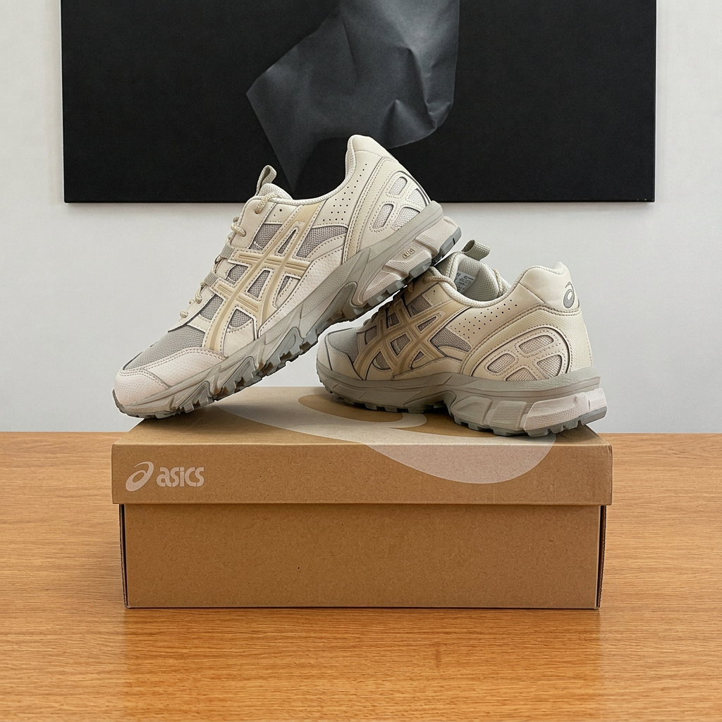Asics GEL-SONOMA 15-50, vue arrière boîte sans étiquette ni trou