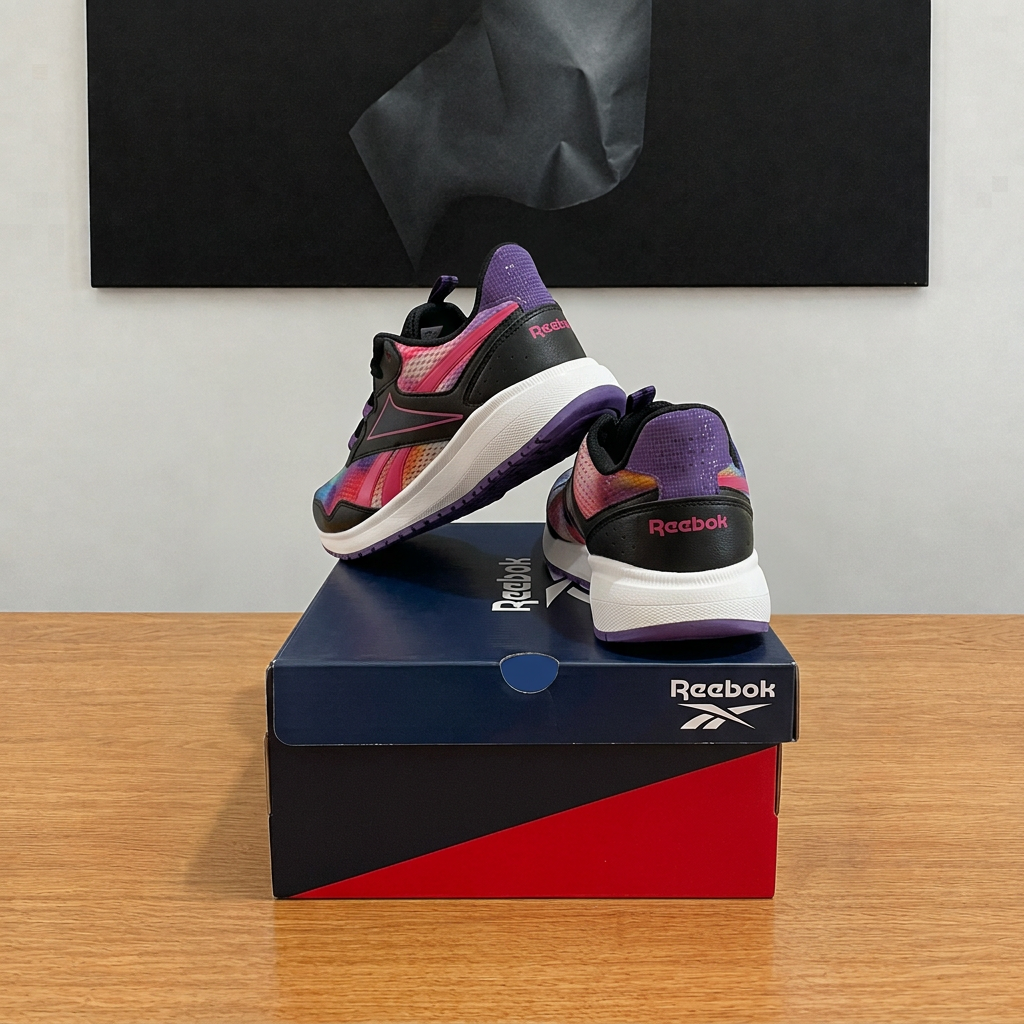 Reebok Road Supreme 4.0 vue arrière boîte sans étiquette ni trou