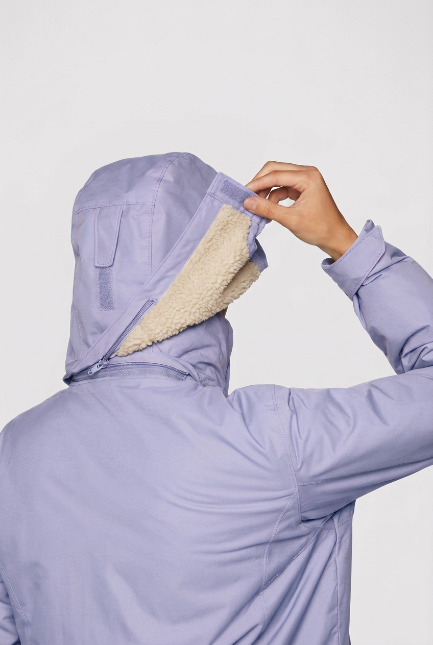 Capuche Columbia Congère, visuel recoloré