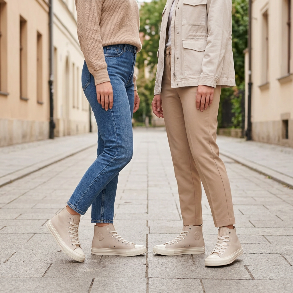 Illustration générée de deux femmes adultes portant les Big Star montantes