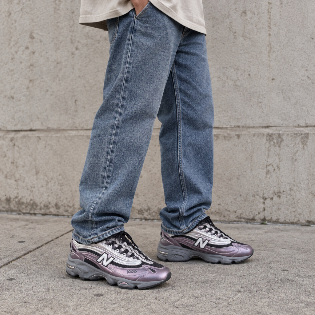 New Balance M1000 EGY : photo portée, cible homme 15-25 ans